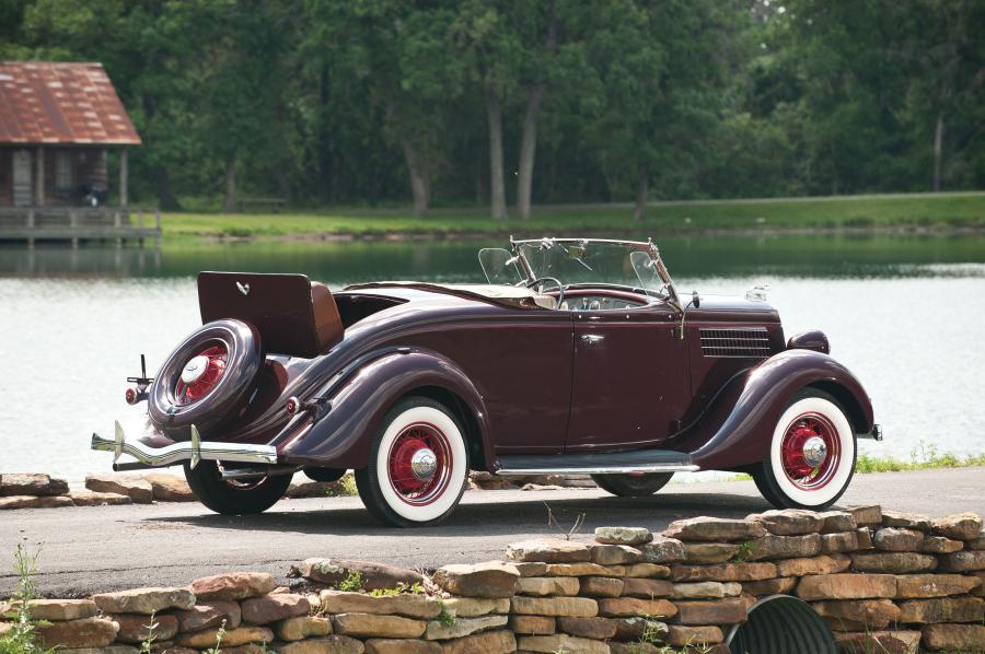  Ford DeLuxe Roadster 1935 года  (фото 41 из 41)